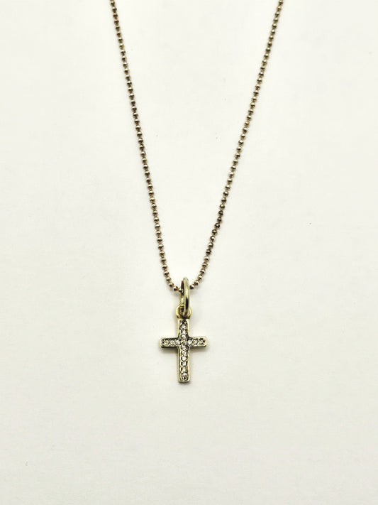 Gold plated sterling silver channel set