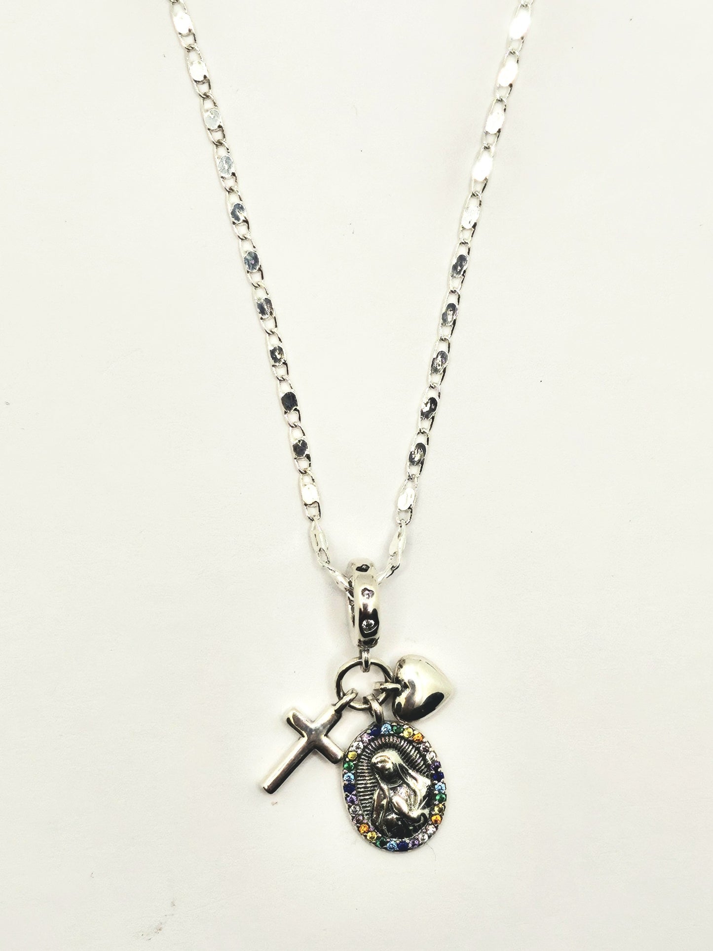 Sterling silver charm pendant