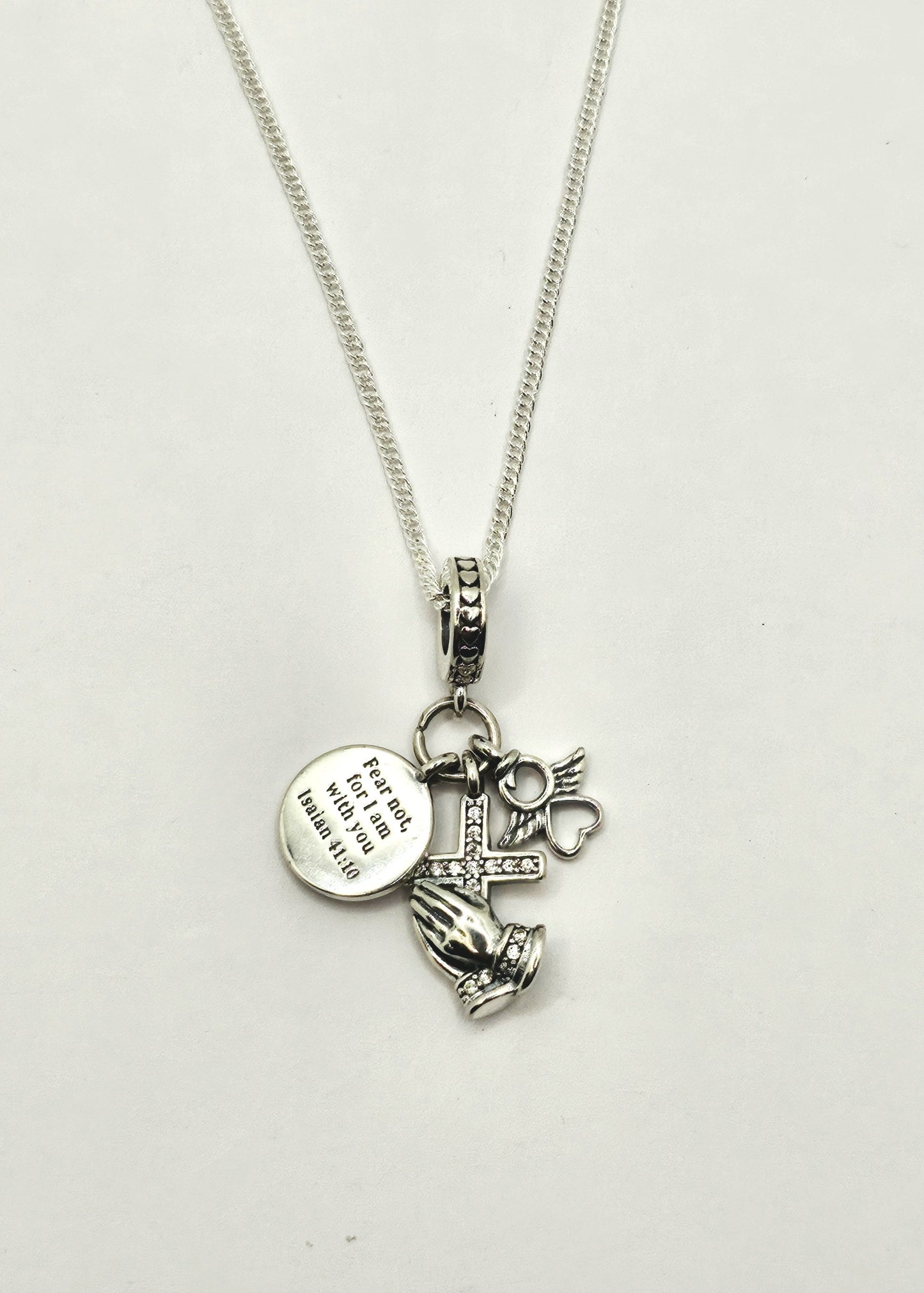 Sterling silver charm pendant